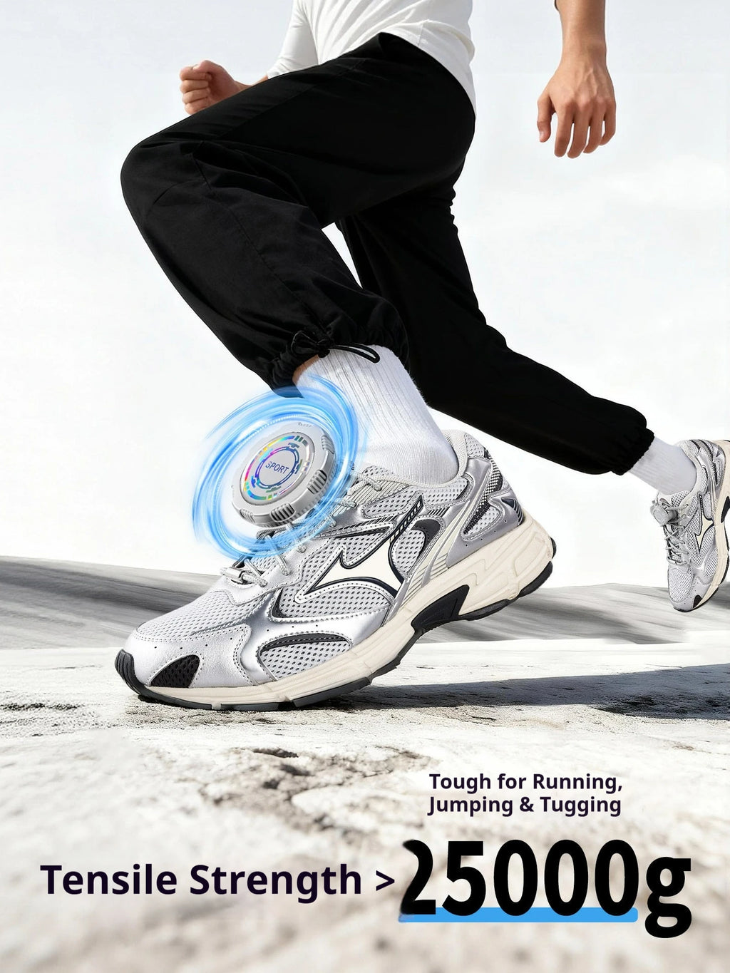 No-Tie Performance Sneaker Laces